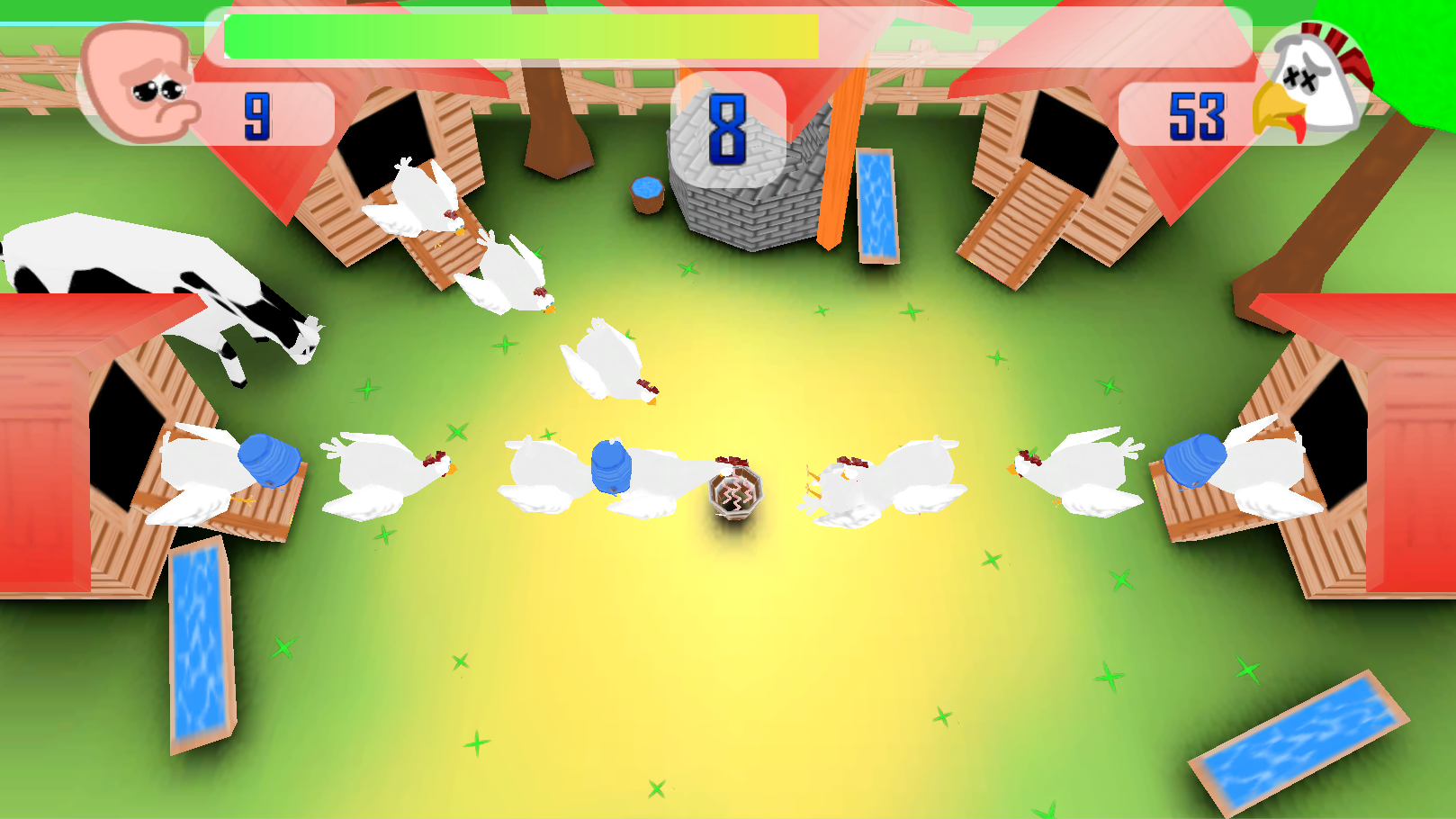 Tap The Chickens! - Screenshot 1 HQ